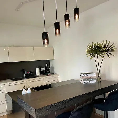 Modern Weserblick Apartament *