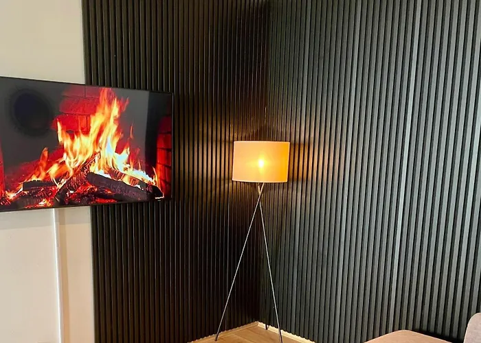 Modern Weserblick Lägenhet *