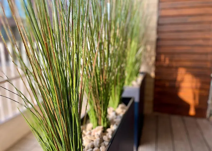 Modern Weserblick Lägenhet *