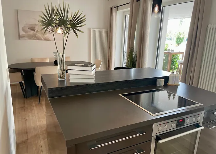 Modern Weserblick Lägenhet Bremen