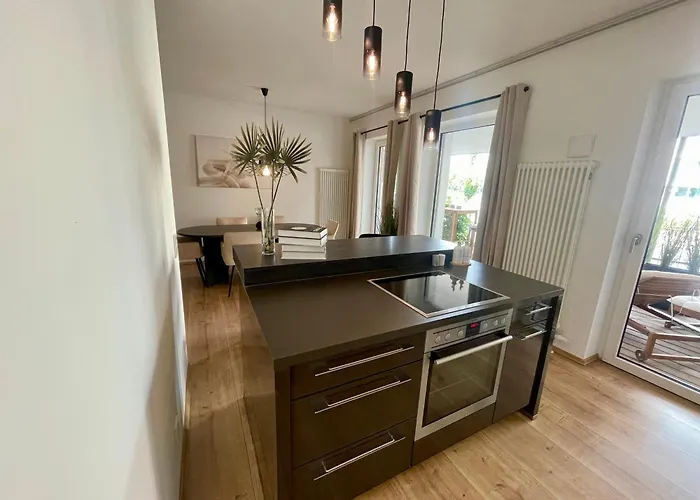 Modern Weserblick Lägenhet Bremen